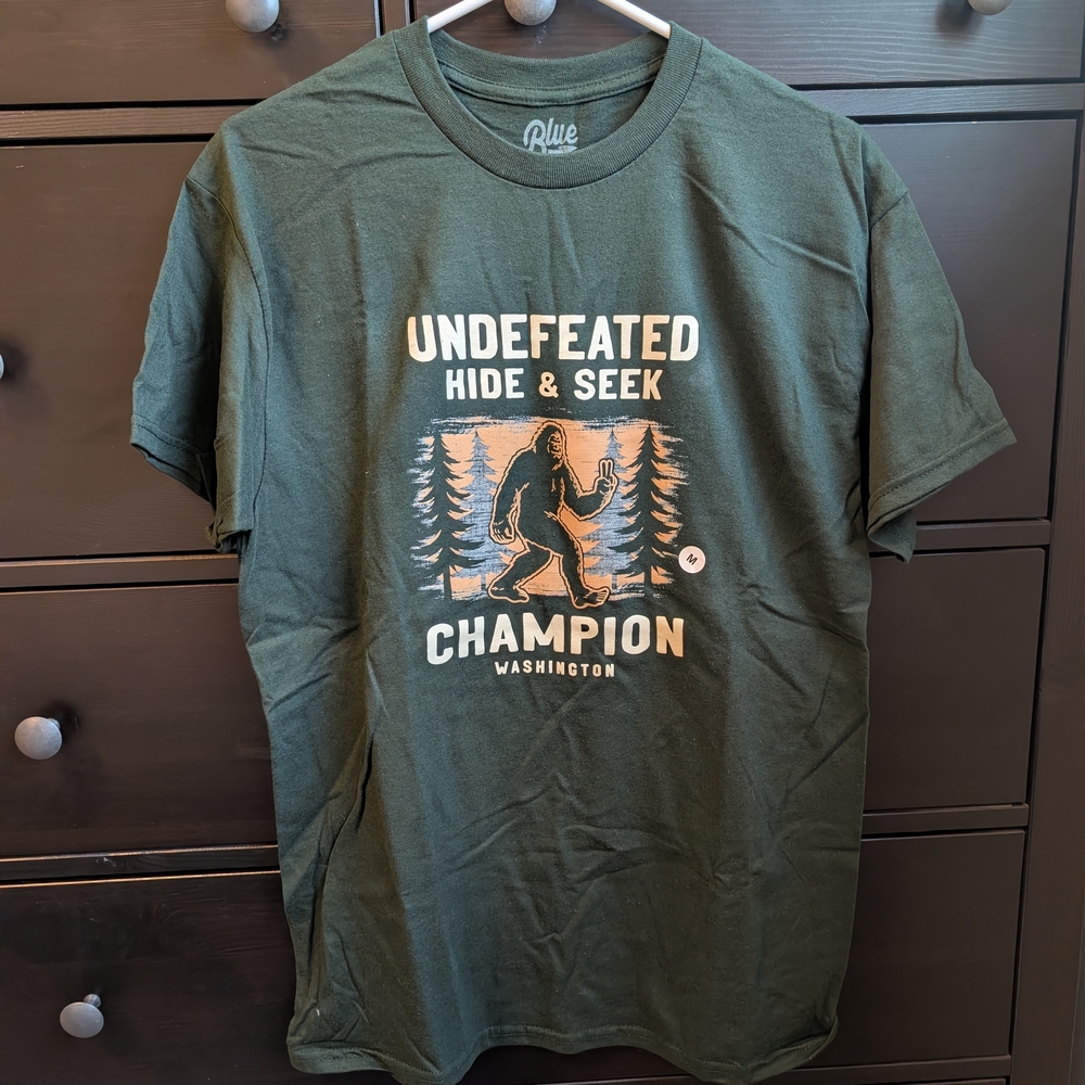 Undefeated Forest Green Hide & Seek Champion Tee